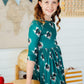 Southlake Carroll Dragons 3/4 Sleeve Pocket Twirl Dress