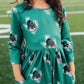 Southlake Carroll Dragons 3/4 Sleeve Pocket Twirl Dress