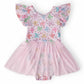 Springtime Bows S/S Twirl Leotard