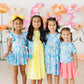 Springtime Splendor Flutter Sleeve Twirl Dress
