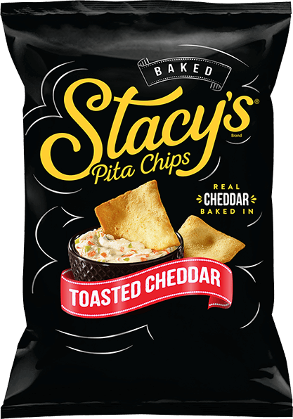 Stacy's Toasted Cheddar Pita Chips, 7.33 oz. (Case of 12)