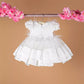 Star White Baby Dress Set
