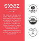 Steaz Super Fruit Green Tea, Lightly Sweetened, 16 Fl Oz (12-Pack)