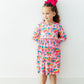 Sugar & Spice 3/4 Sleeve Pocket Twirl Dress