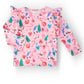 Sugarplum Fairy L/S Ruffle Tee