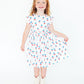 Summer Sweets Flutter Sleeve Twirl Dress