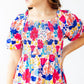 Sunshine Garden Smocked Ruffle Dress
