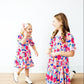 Sunshine Garden Smocked Ruffle Dress