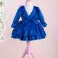 Susan Sax Blue Party Dress