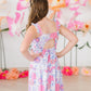 Sweet Springtime Ruffle Maxi Dress
