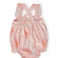 Sweet & Sunny Ruffle Cross Back Romper