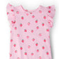 Sweet Strawberries S/S Ruffle Tee