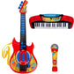 Contixo Toy Guitar Piano & Microphone Set for Kids by Contixo