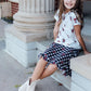 Texas Tech Plaid Raider Red Twirl Skort