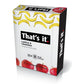 That's It Apple and Banana Fruit Bars, 100% Real Fruit, Gluten Free, 1.2 oz Bars, Case of 12