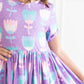 SALE Too Cool Tulips S/S Pocket Twirl Dress