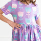SALE Too Cool Tulips S/S Pocket Twirl Dress