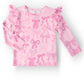 Twinkle Ties L/S Ruffle Tee