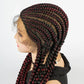 KIMA Cornrow & Box Braids Wig | Full Lace with Baby Hair