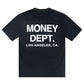 Money Dept. Los Angeles Heavyweight Tee - Black/White