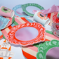 Mirror Mirror and Striped Cups (x 12) - Princess Party