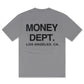 Money Dept. Graphic Tee - Grey/Black
