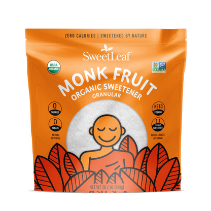 Sweet Leaf Monkfruit Granulated Sweetener - 28.2 Oz