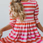 All You Need is Love 3/4 Sleeve Pocket Twirl Dress