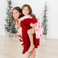 Jingle Bells 3/4 Sleeve Pocket Twirl Dress