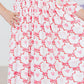 Lovebug 3/4 Sleeve Ruffle Twirl Dress