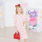 Lovebug 3/4 Sleeve Ruffle Twirl Dress