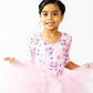 Retro Daydream 3/4 Sleeve Tutu Leotard