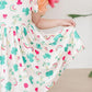 SALE Top of the Mornin' Flutter Sleeve Twirl Dress