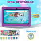 Contixo V8-2 7" Kids Tablet, Headphones, & Tablet Bag Bundle by Contixo
