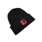 Valentine's Day H Stitch Beanie, You Complete Me, Black