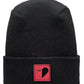 Valentine's Day H Stitch Beanie, You Complete Me, Black