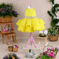 Vanessa Yellow Party Dress