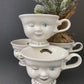 Vintage Bailey's Irish Cream Winking Face Cups - Set of Five