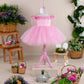 Violet Pink Party Dress