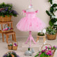 Violet Pink Party Dress