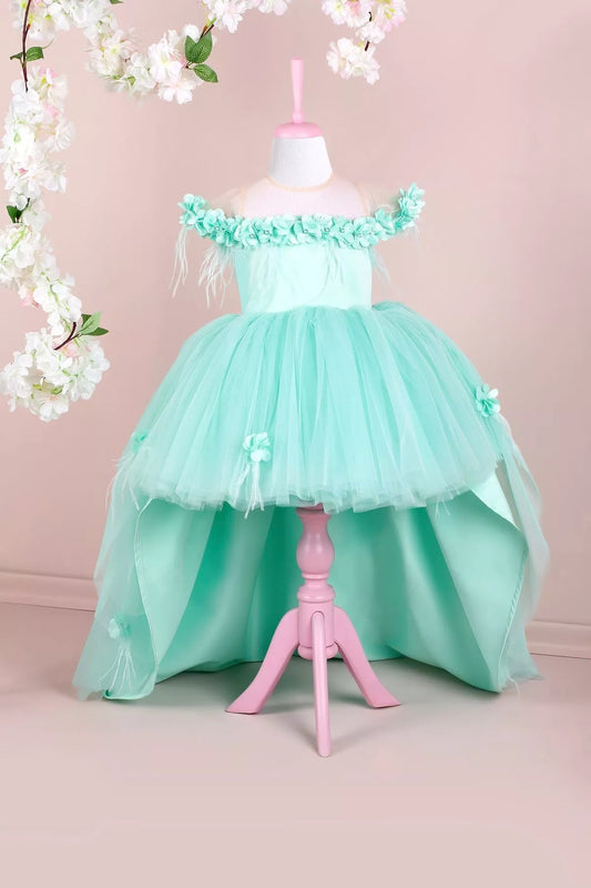 Violet Tiffany Party Dress - Tailed