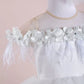 Violet White Party Dress