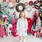 White Velvet Sequin Twirl Skort