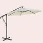 10 ft Cantilever Patio Umbrella with Crank – Multiple Colors