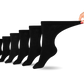 Women's Cotton Diabetic Crew Socks (6 Pair)