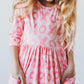 XOXO 3/4 Sleeve Pocket Twirl Dress