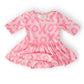 XOXO 3/4 Sleeve Twirl Bodysuit