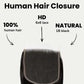 Yaki Straight 6x6 HD Lace Human Hair Closure