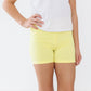 Yellow Twirl Shorts