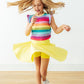 Yellow Twirl Skort